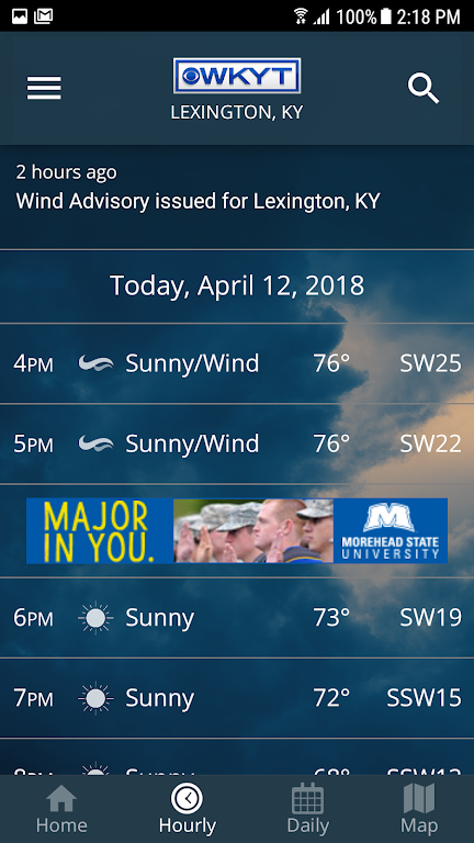 WKYT Weather应用截图第2张