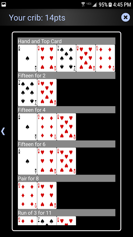 Grandpas Cribbage ภาพหน้าจอ 3