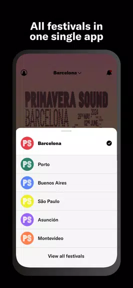 Primavera Sound ภาพหน้าจอ 0