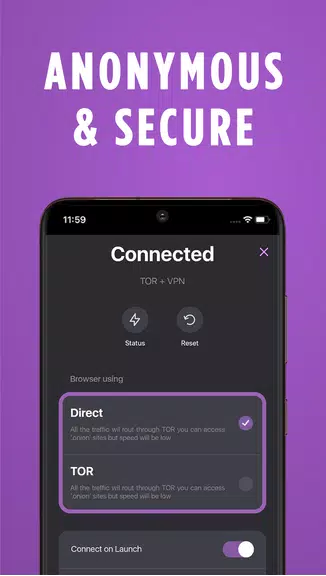 TOR Browser: OrNET Onion Web Capture d'écran 2
