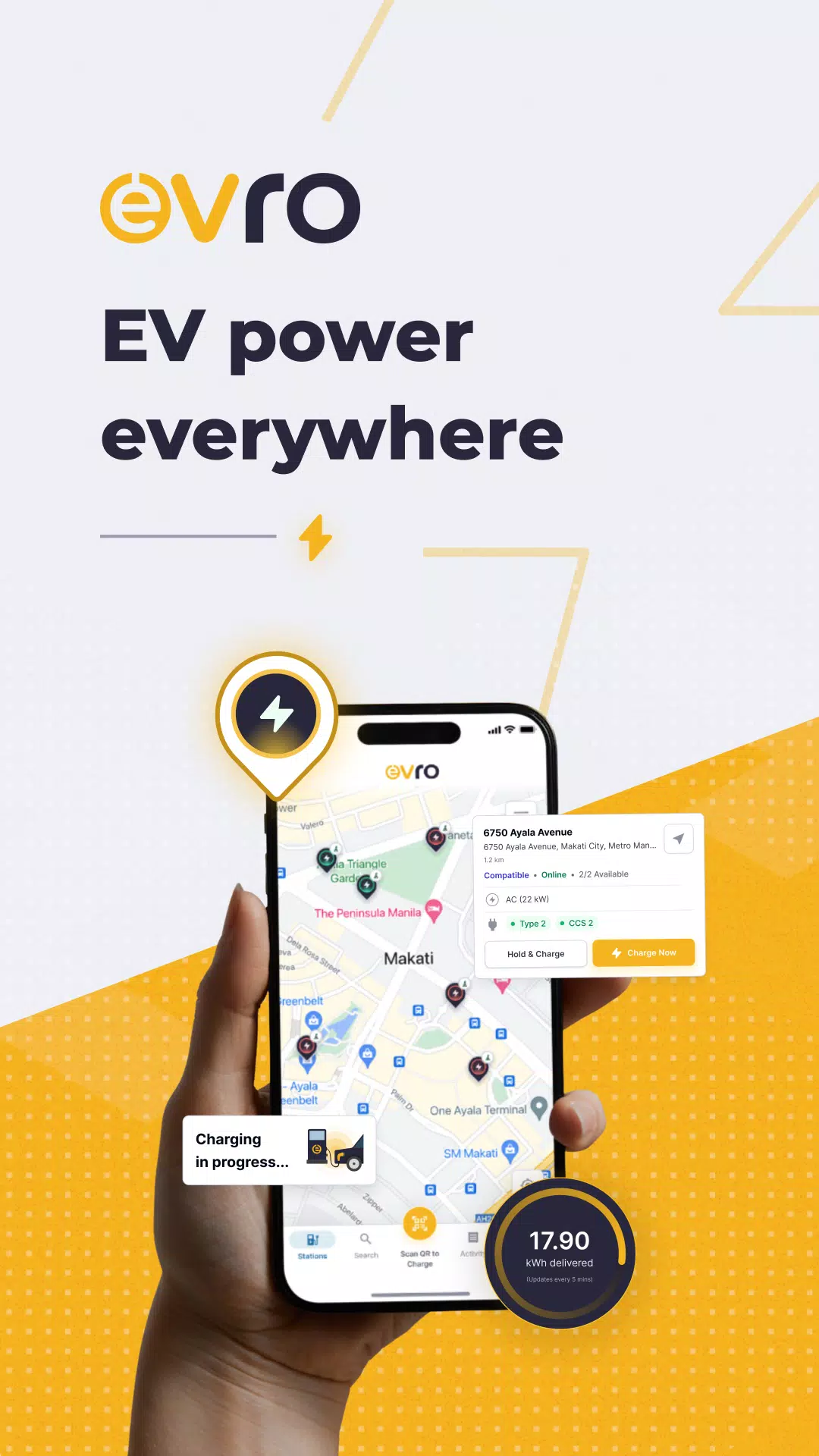 EVRO - EV Power Everywhere Schermafbeelding 0