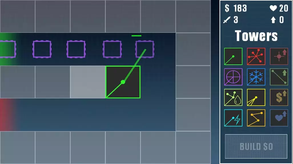 Laser Tower Defense應用截圖第0張