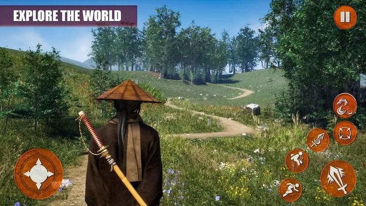 Ninja Sword Fighting Adventure ဖန်သားပြင်ဓာတ်ပုံ 0