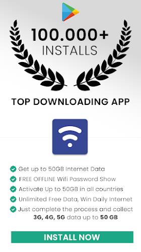 Daily Internet Data 50 GB MB Tangkapan skrin 0