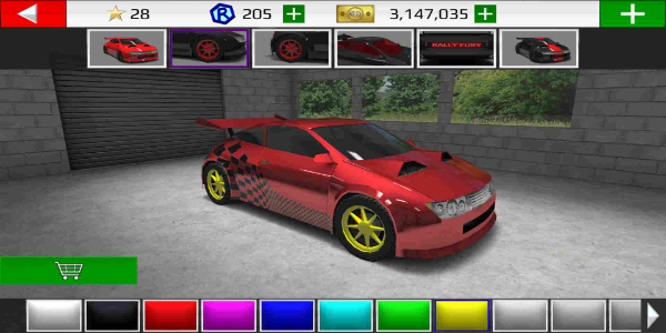Rally Fury 스크린샷 1