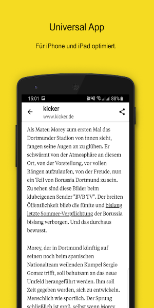 Buzz09–die schwarz-gelben News應用截圖第2張