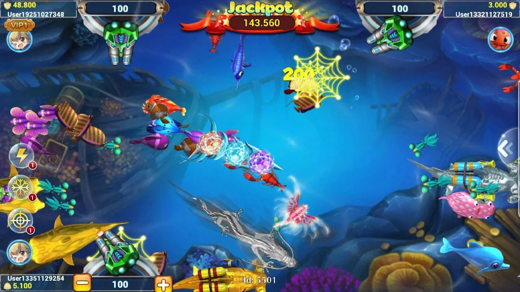 Thánh bắn cá ăn xu slots - bắn cá siêu thị スクリーンショット 3