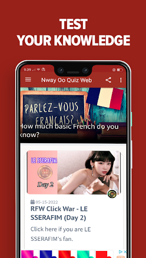Nway Oo Quiz Web Captura de pantalla 3