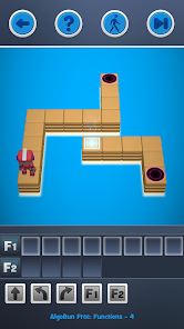 AlgoRun : Coding game Скриншот 1