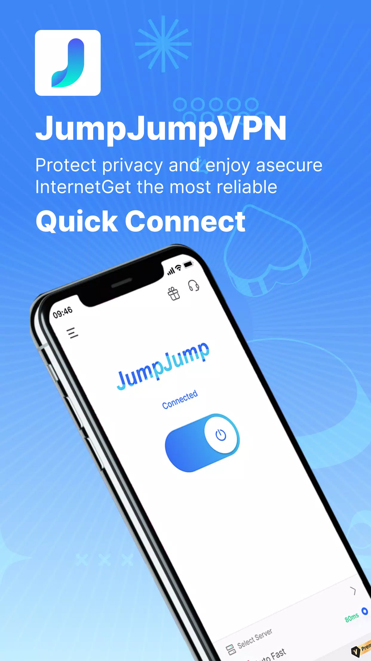 JumpJumpVPN Zrzut ekranu 0