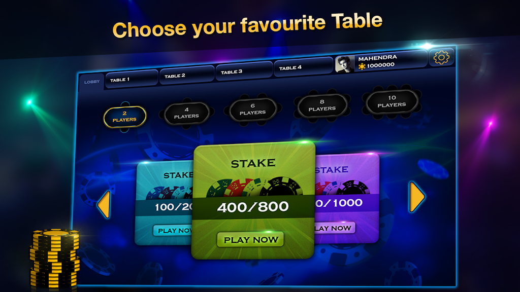 Talented Poker Free Game Screenshot 2