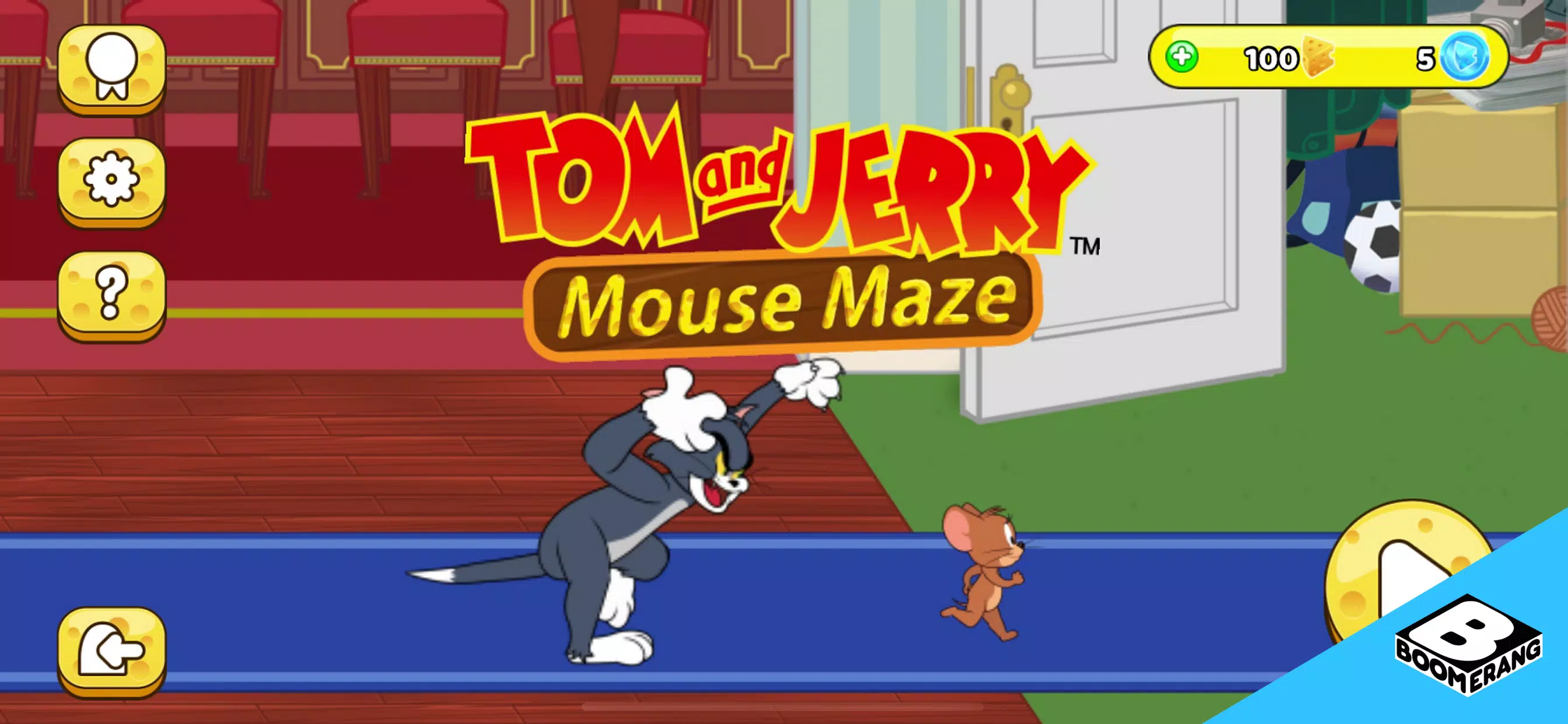 Tom & Jerry: El Laberinto Captura de pantalla 0