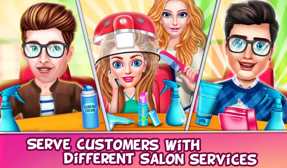 Barber Shop - Simulator Games Screenshot 2