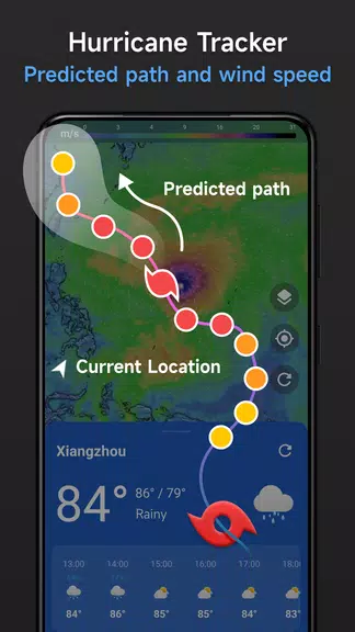 Live Weather & Radar Map Captura de pantalla 1