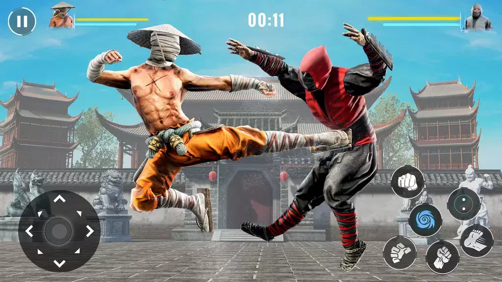 Karate Kung Fu Fighting Game Tangkapan skrin 0