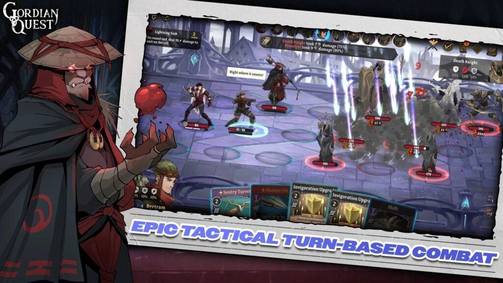Gordian Quest: Android Release of Deck-Building RPG