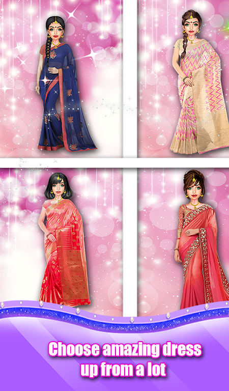 Indian Wedding Saree Designs Tangkapan skrin 2