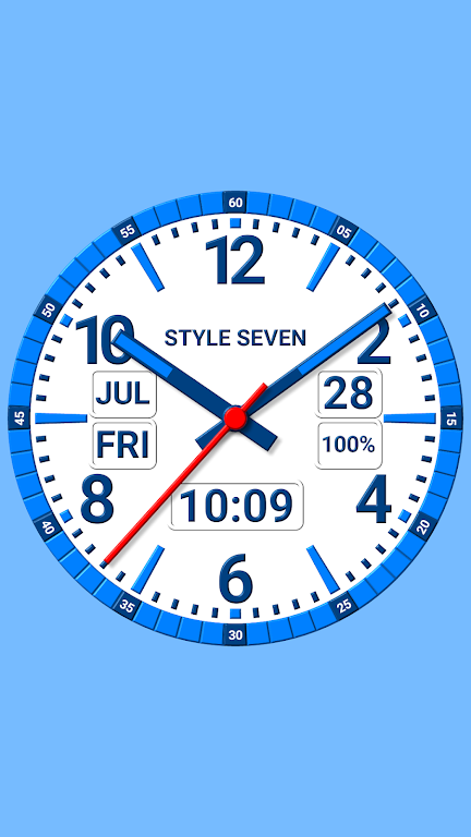 Kit Analog Clock-7 ภาพหน้าจอ 0