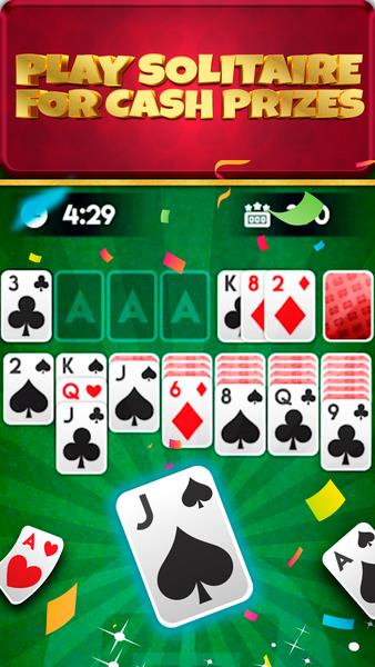 Solitaire Real Cash: Card Game Ảnh chụp màn hình 0