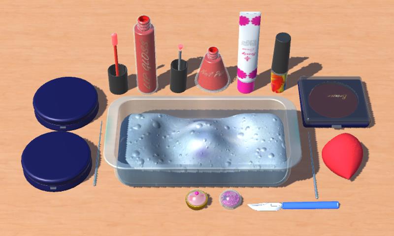 Makeup Slime Game! Relaxation Captura de tela 0