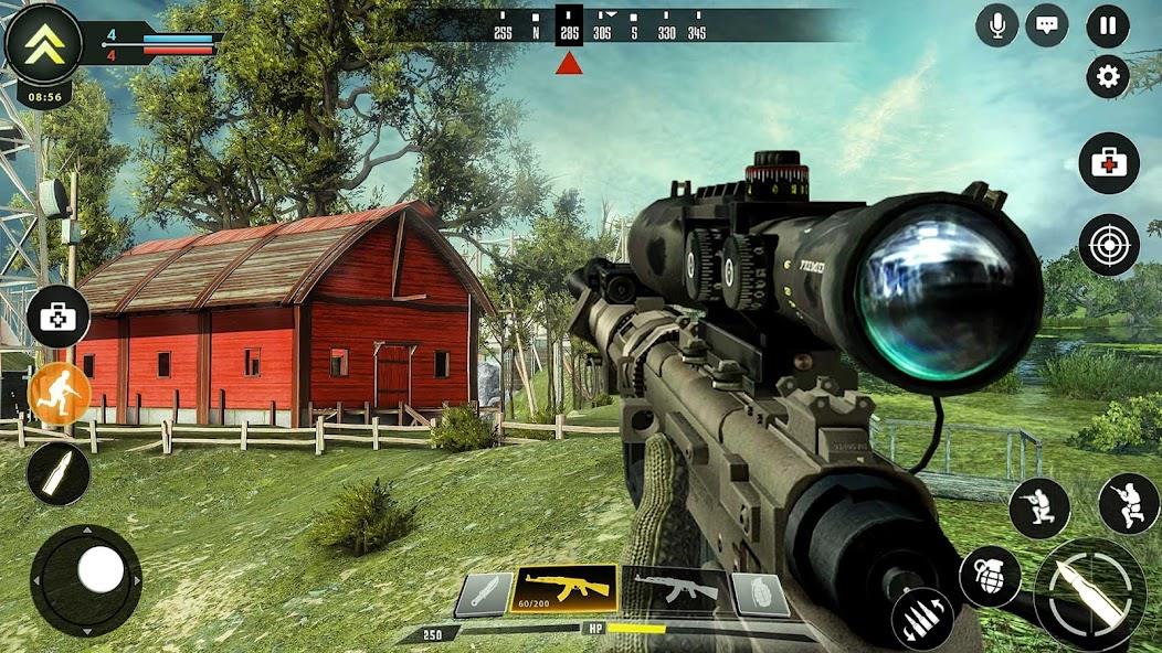 Sniper Game: Shooting Gun Game Mod Capture d'écran 1