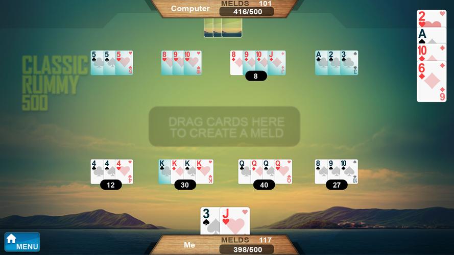 Rummy 500 Скриншот 0