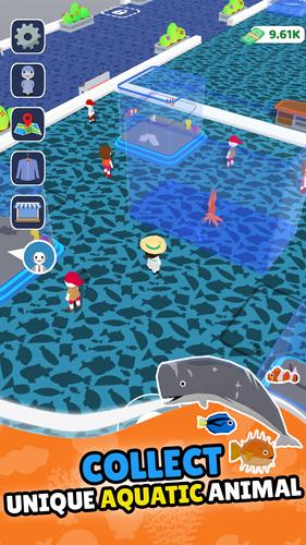 My Idle Aquarium - Sea Zoo Tangkapan skrin 0