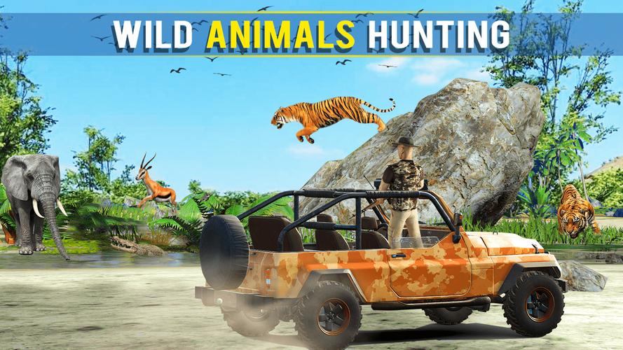 Forest Animal Hunting Games Captura de pantalla 1