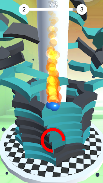 Ball Run Stack: Stack Ball 3D Captura de pantalla 2