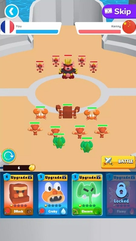 Monsters Tactics Schermafbeelding 1