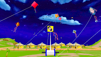 Osman Gazi kite flying 3d game 스크린샷 0