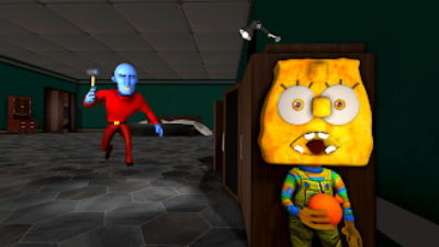 Scary Neighbor Sponge Secret Screenshot 1