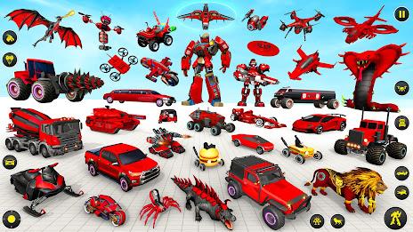 Drone Robot Car Game 3D Tangkapan skrin 1