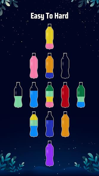 Water Sort Puzzle - Color Soda Mod Schermafbeelding 0