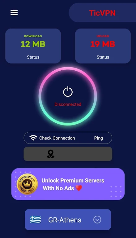 TicVPN | VPN Secure & Fast Ảnh chụp màn hình 2