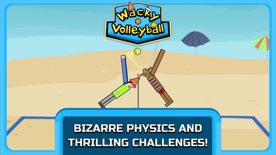 Wacky Volleyball Screenshot 0