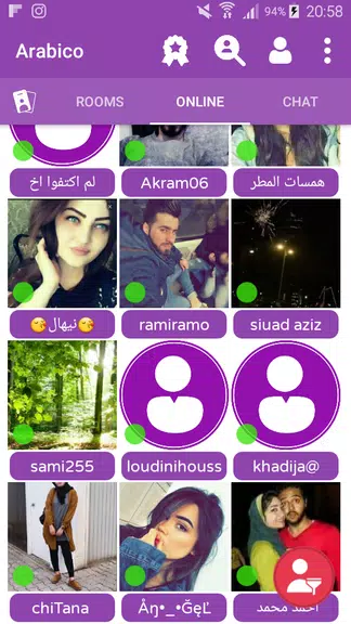 Schermata Arabico - Meet Arabs People & Chat Rooms 1