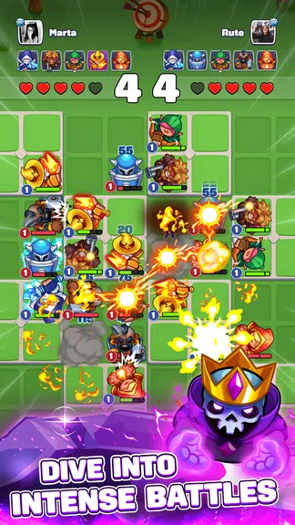 Hero Tactics: 2 Player Game Zrzut ekranu 1