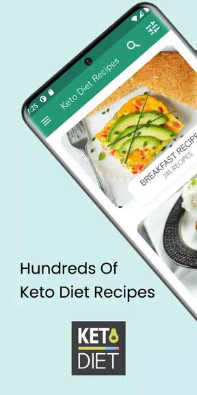 Keto Diet: Low Carb Recipes應用截圖第0張