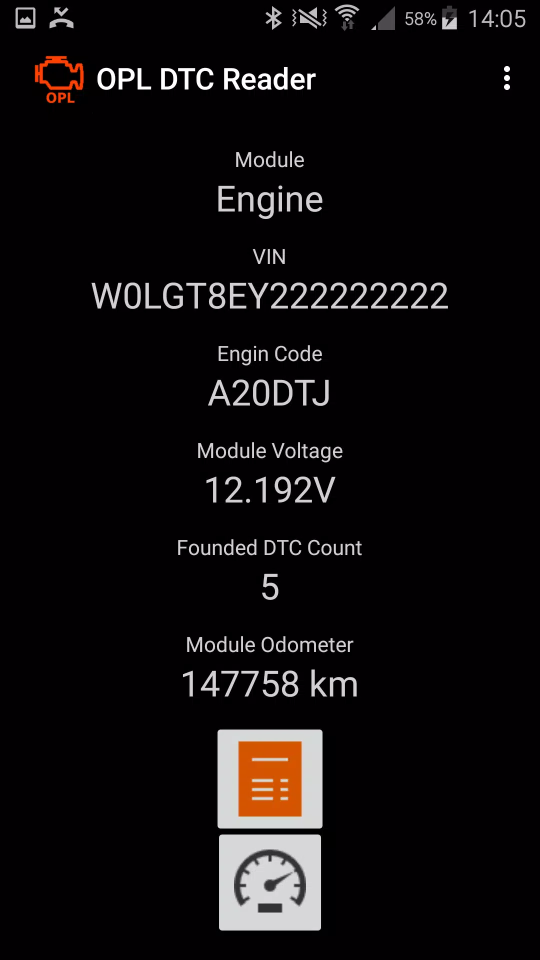 OPL DTC Reader应用截图第2张