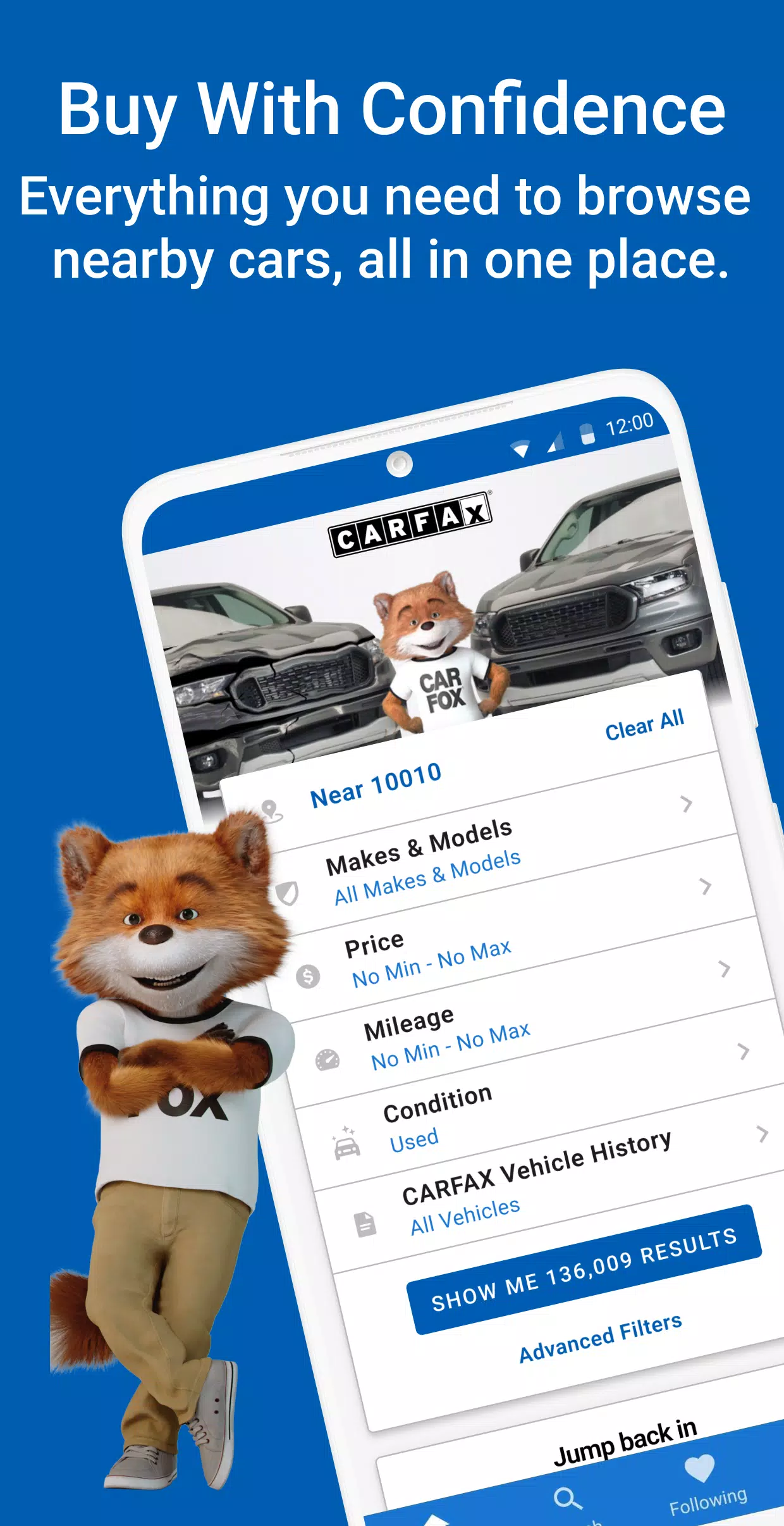 CARFAX スクリーンショット 0