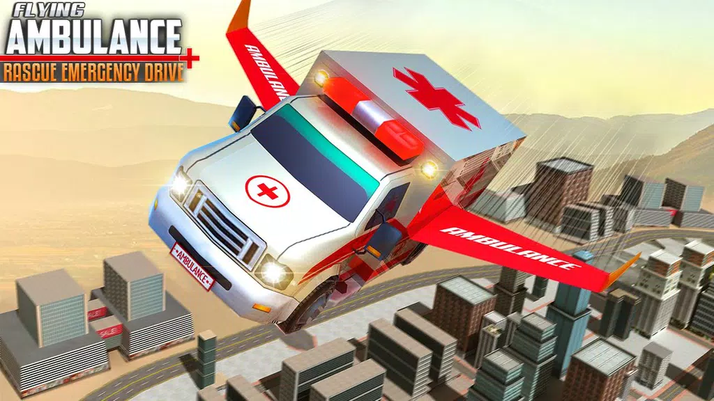 Schermata Flying Ambulance Rescue Drive 2