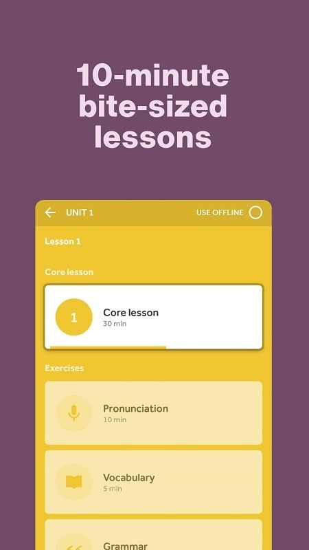 Rosetta Stone: Learn, Practice स्क्रीनशॉट 0