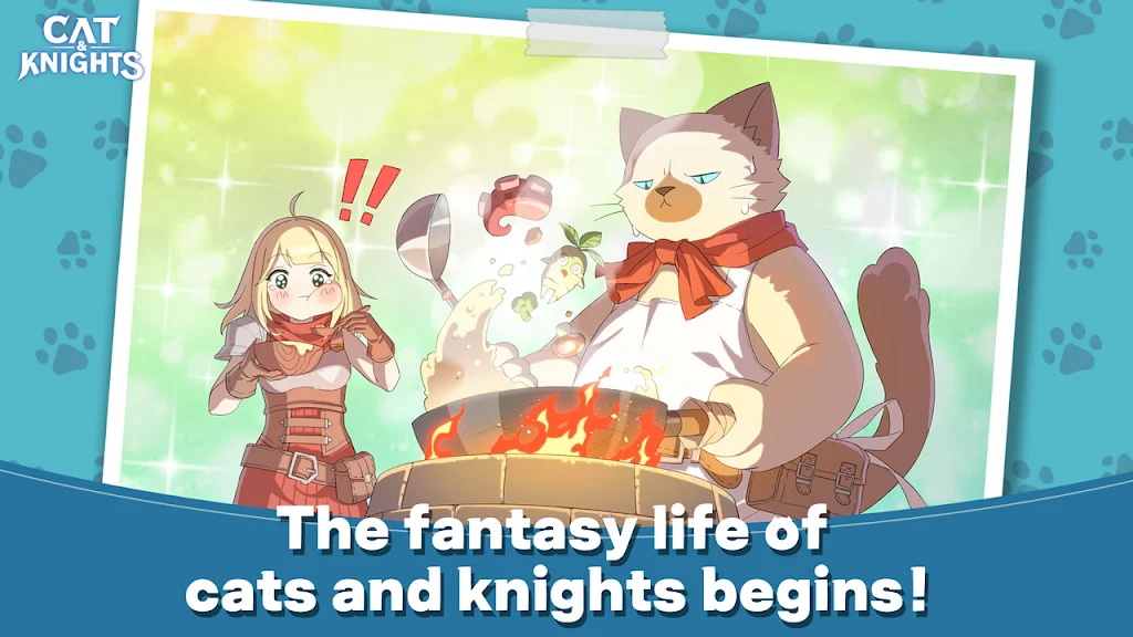 Cat & Knights: Samurai Blade Ảnh chụp màn hình 0