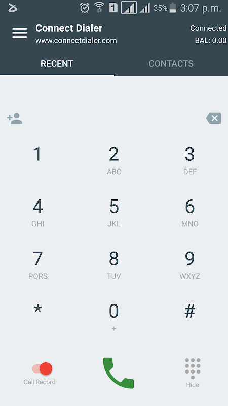 Connect Dialer Zrzut ekranu 2