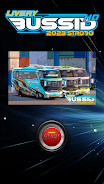 Livery Bussid HD 2023 Strobo Ảnh chụp màn hình 1