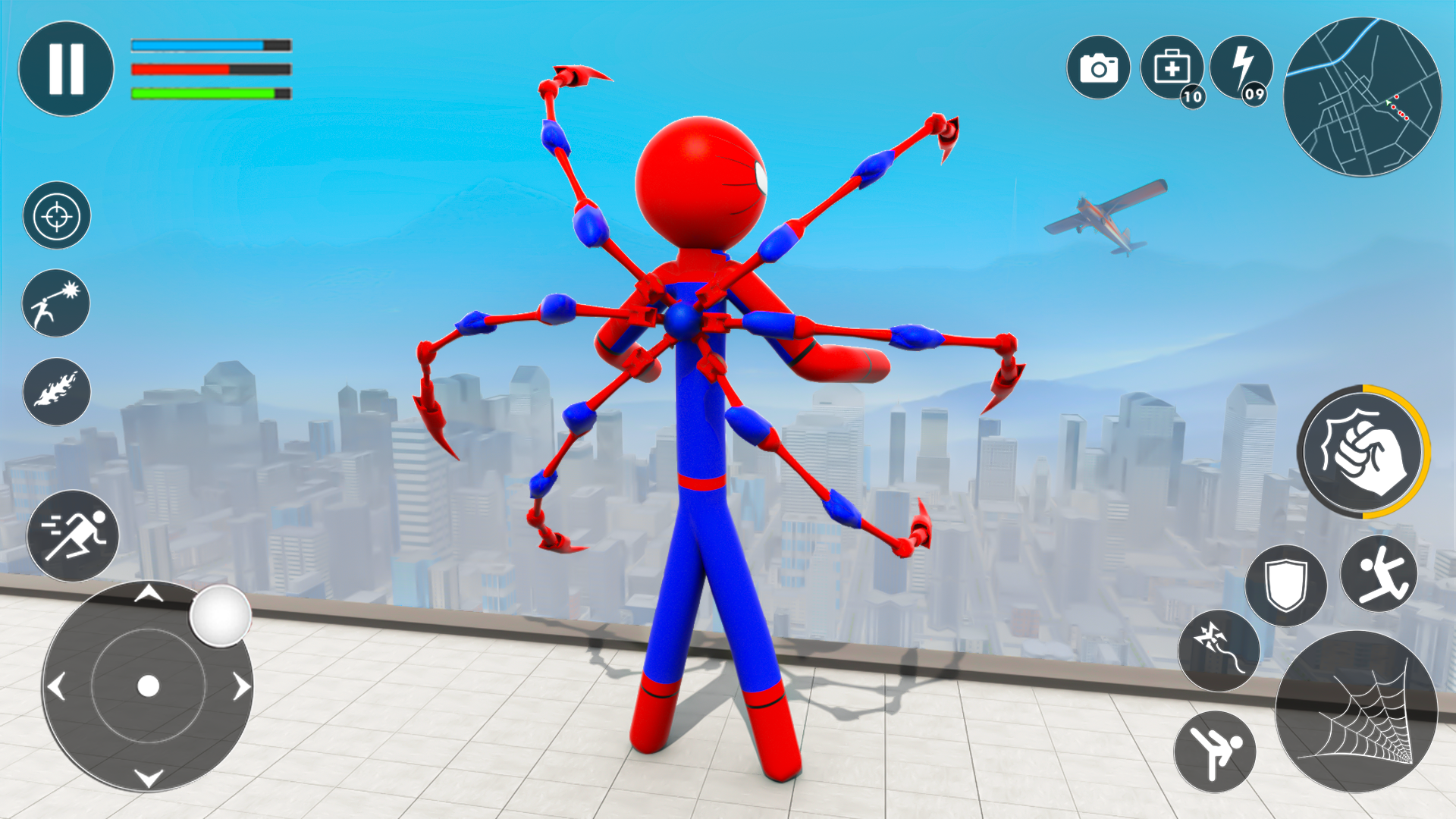 Spider Hero Man Game-Superhero スクリーンショット 0