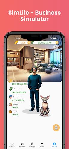 Sim Life - Business Simulator 스크린샷 0