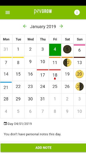 Marijuana Lunar Calendar Tangkapan skrin 0