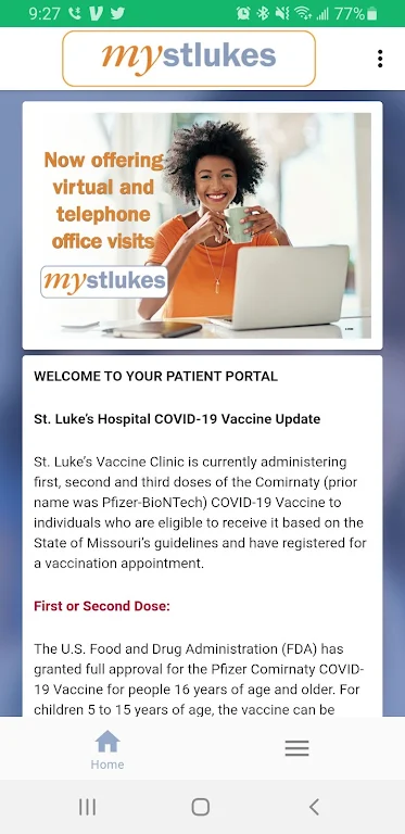 mystlukes Patient Portal Скриншот 2